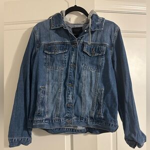 Risen hooded Jean Jacket